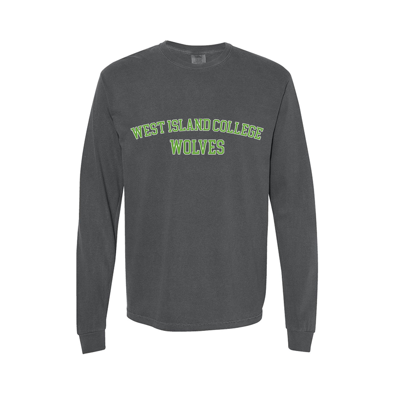 GARMENT-DYED HEAVYWEIGHT LONG SLEEVE - WIC ATHLETIC