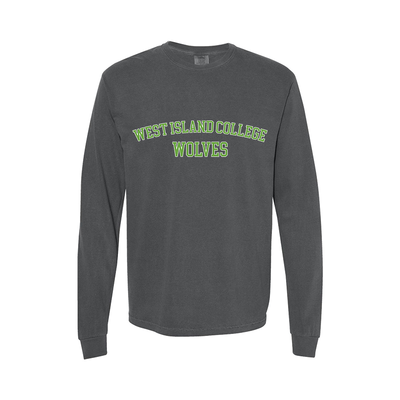 GARMENT-DYED HEAVYWEIGHT LONG SLEEVE - WIC ATHLETIC