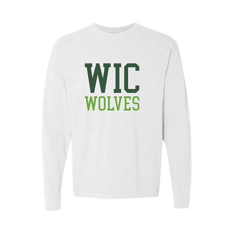 GARMENT-DYED HEAVYWEIGHT LONG SLEEVE - WIC ATHLETIC