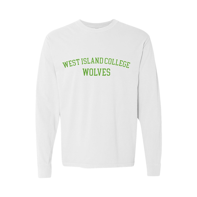 GARMENT-DYED HEAVYWEIGHT LONG SLEEVE - WIC ATHLETIC