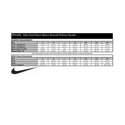 NIKE CLUB FLEECE PULLOVER HOODIE - NORTHWEST