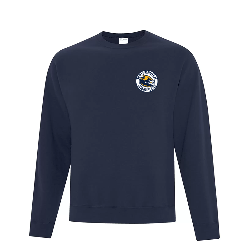 EVERYDAY FLEECE CREW - WOLVERINES