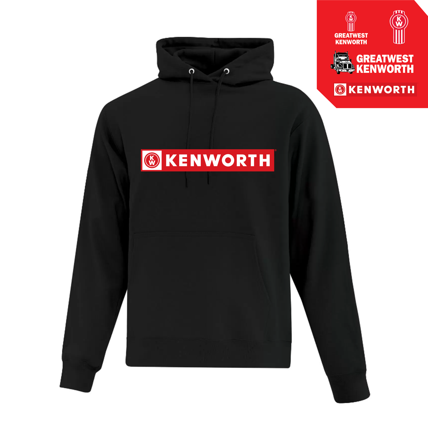 EVERYDAY FLEECE HOODIE - KENWORTH