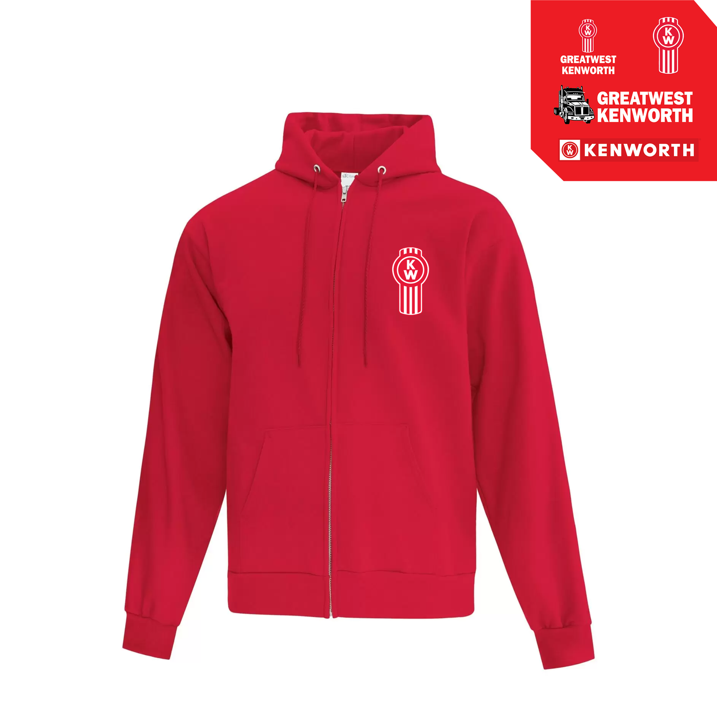 EVERYDAY FULL ZIP HOODIE - KENWORTH