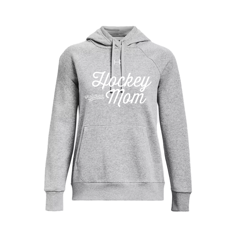 UA RIVAL FLEECE HOODIE HOCKEY MOM - CHAOS