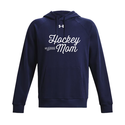 UA RIVAL FLEECE HOODIE HOCKEY MOM - CHAOS