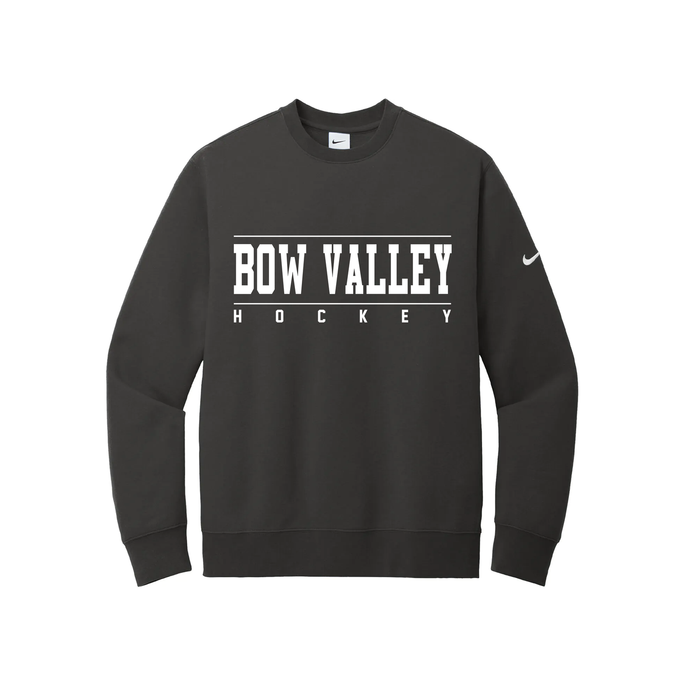 NIKE CLUB FLEECE PULLOVER CREW - BOW VALLEY