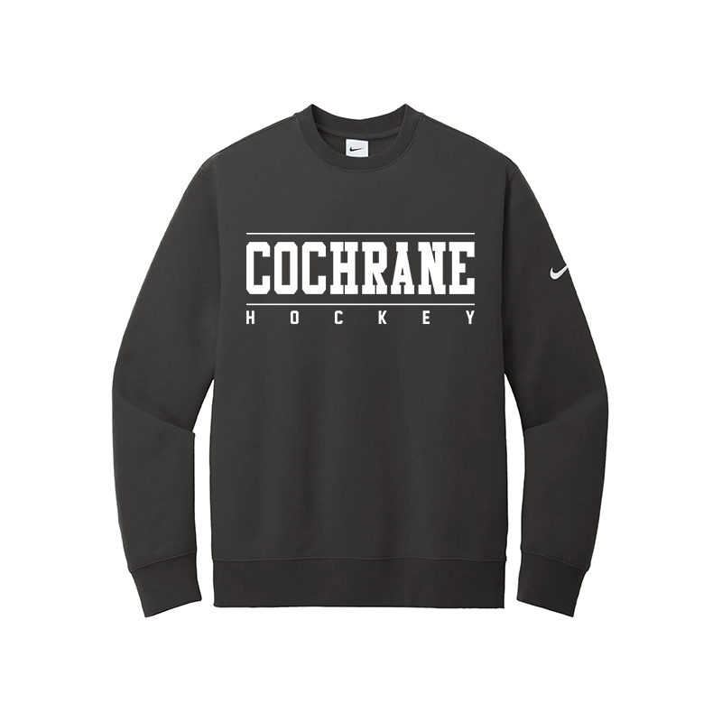 NIKE CLUB FLEECE PULLOVER CREW - TIMBERWOLVES