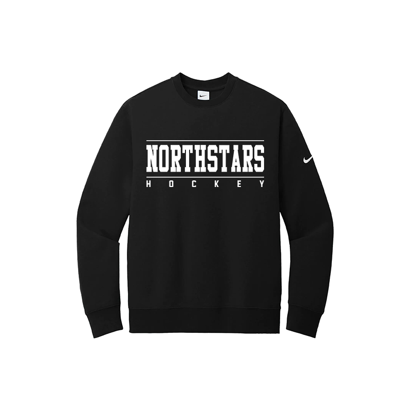NIKE CLUB FLEECE PULLOVER CREW - NORTHSTARS
