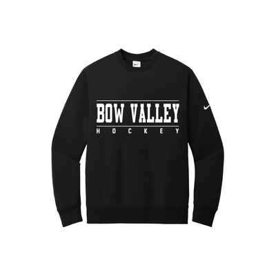 NIKE CLUB FLEECE PULLOVER CREW - BOW VALLEY