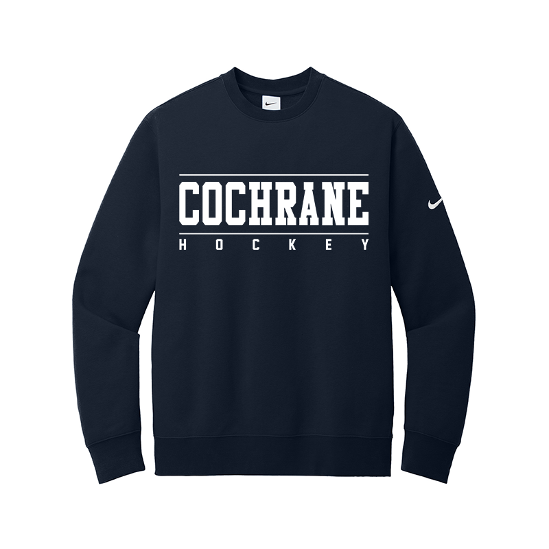 NIKE CLUB FLEECE PULLOVER CREW - CHAOS