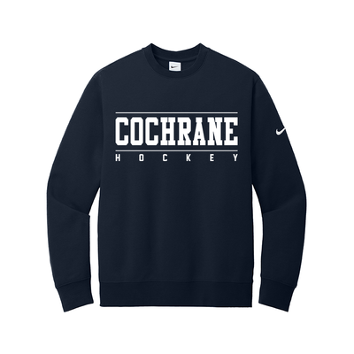 NIKE CLUB FLEECE PULLOVER CREW - CHAOS