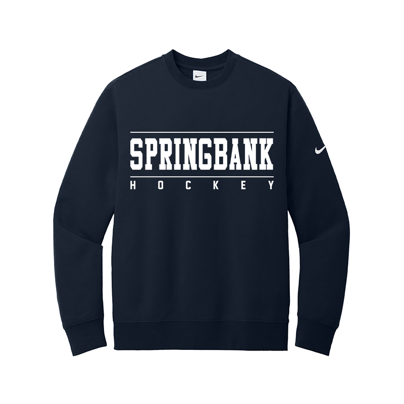 NIKE CLUB FLEECE PULLOVER CREW - SPRINGBANK