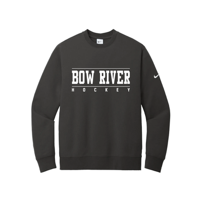 NIKE CLUB FLEECE PULLOVER CREW - BOW RIVER
