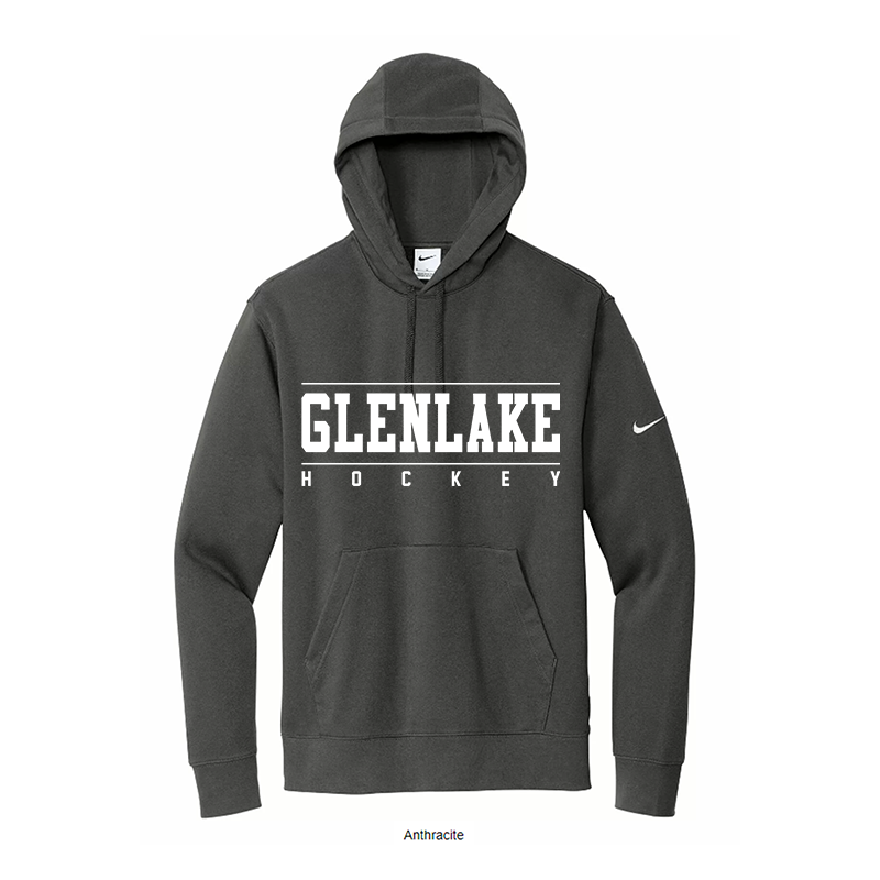 NIKE CLUB FLEECE PULLOVER HOODIE - GLENLAKE