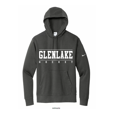 NIKE CLUB FLEECE PULLOVER HOODIE - GLENLAKE
