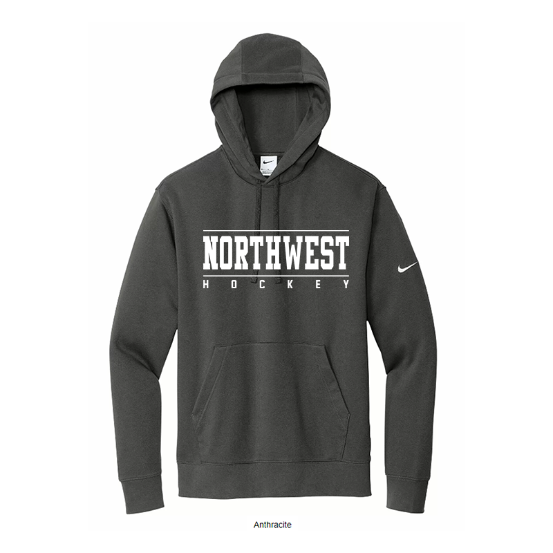 NIKE CLUB FLEECE PULLOVER HOODIE - NORTHWEST