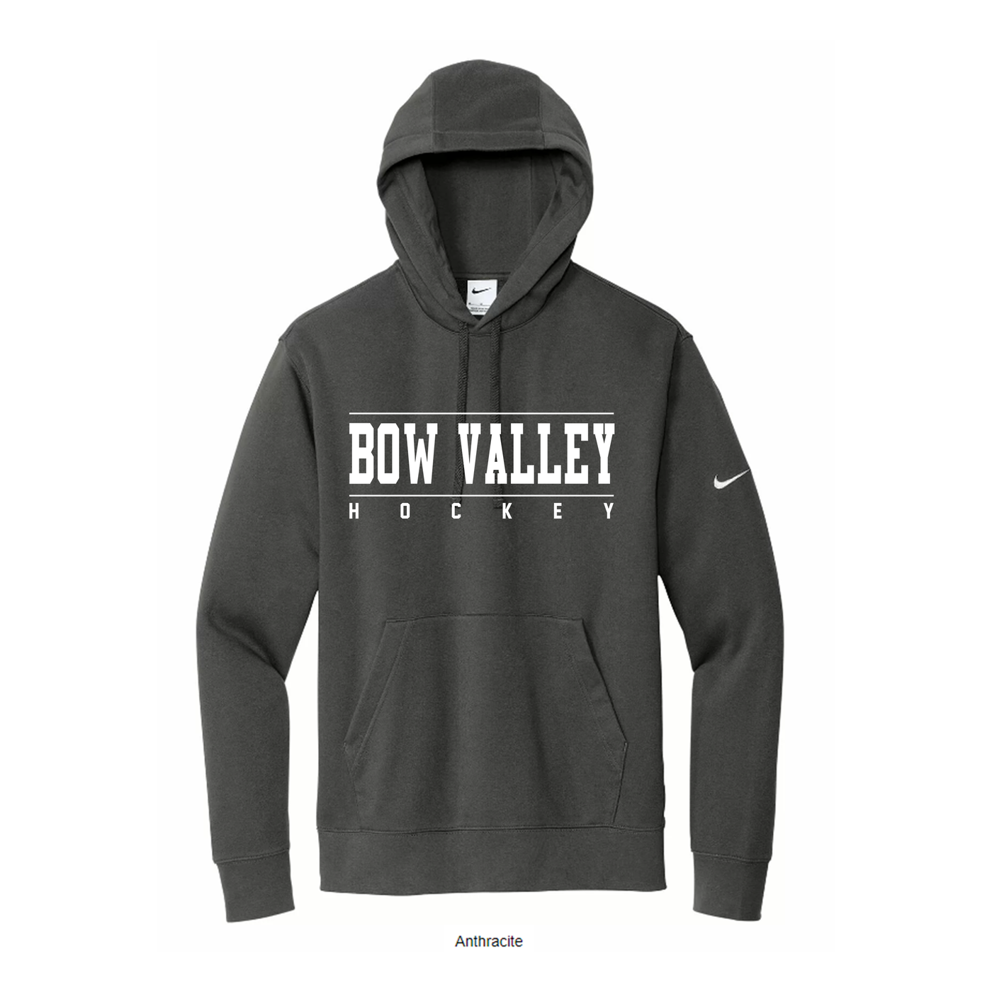 NIKE CLUB FLEECE PULLOVER HOODIE - BOW VALLEY