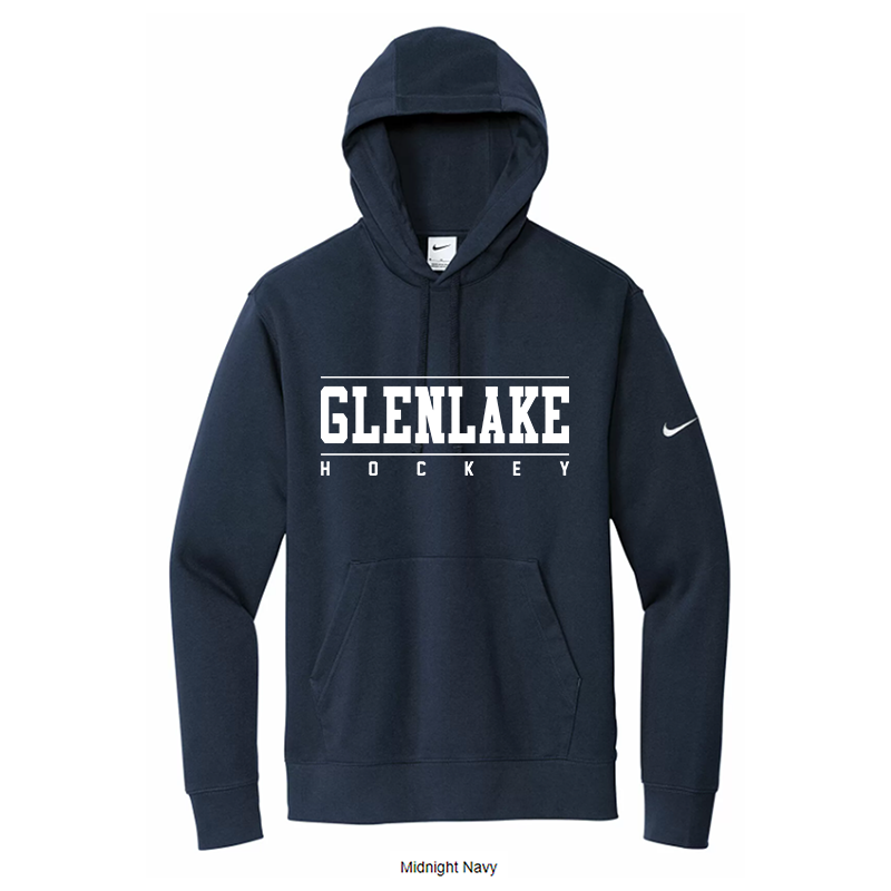 NIKE CLUB FLEECE PULLOVER HOODIE - GLENLAKE