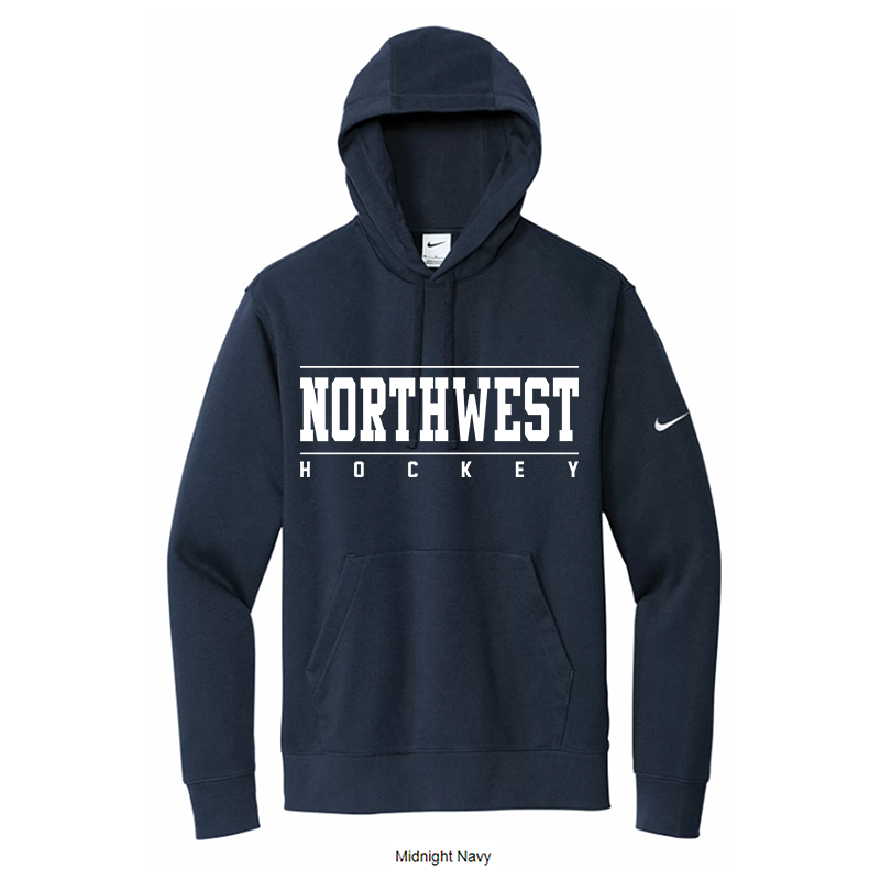 NIKE CLUB FLEECE PULLOVER HOODIE - NORTHWEST