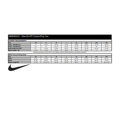 NIKE DRI-FIT COTTON/POLY TEE - KENWORTH