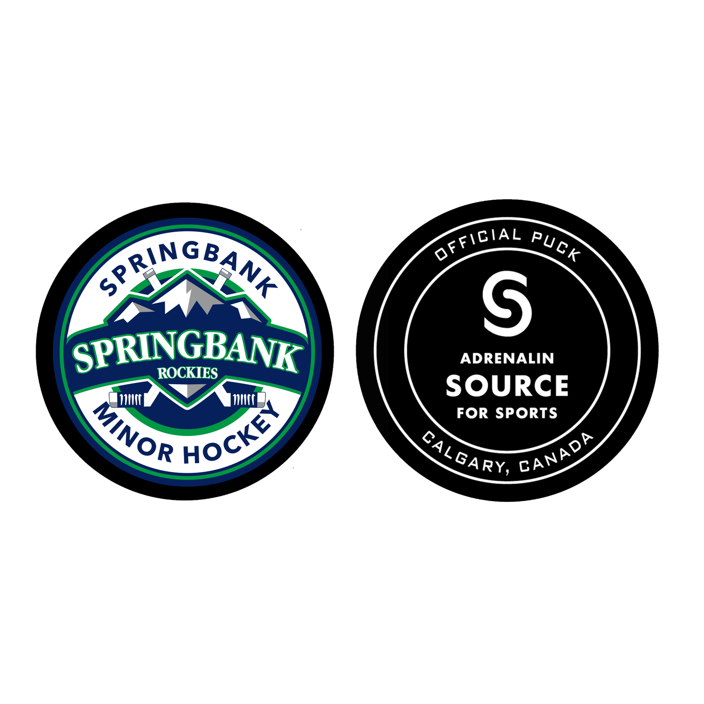 CUSTOM TEAM PUCK - SPRINGBANK
