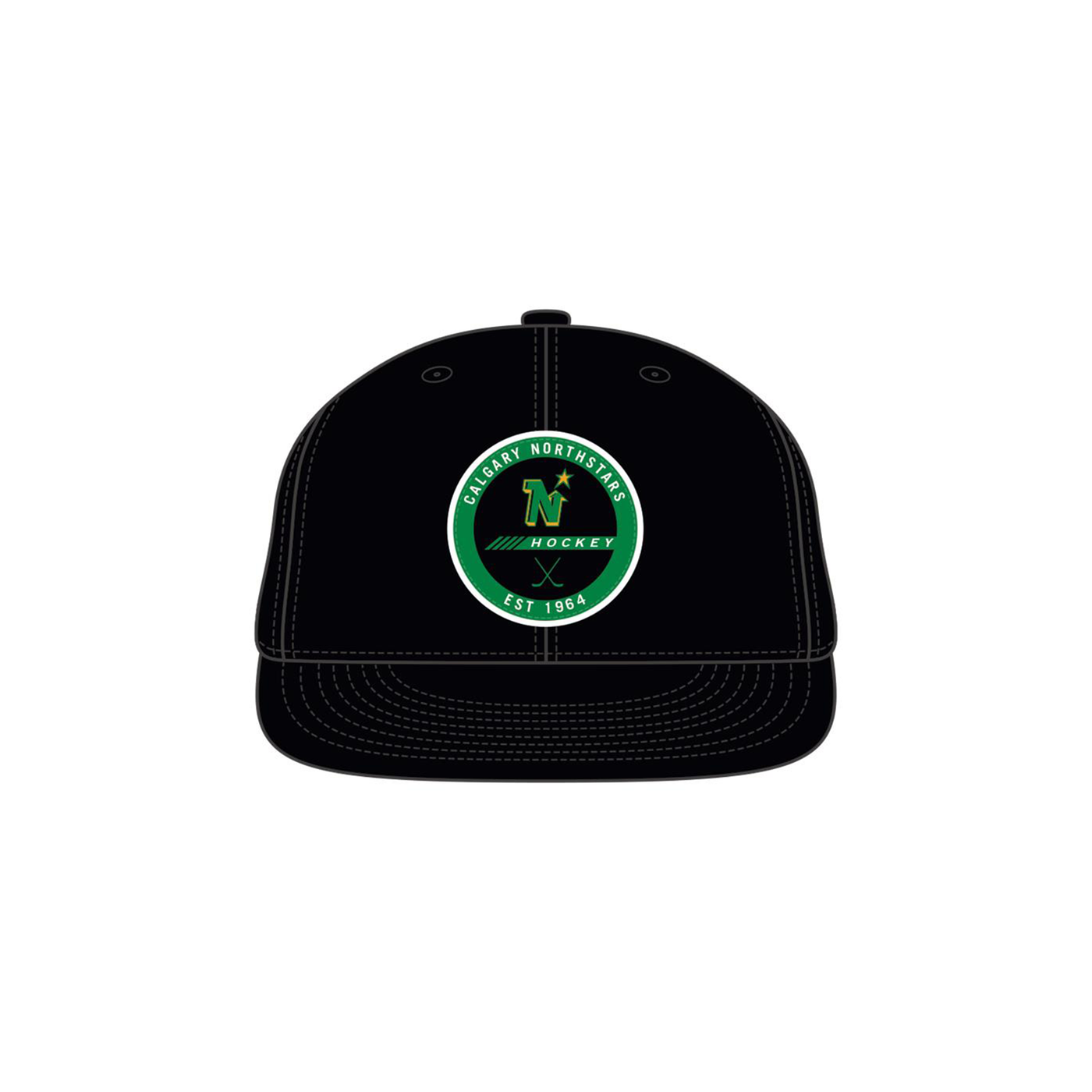 Northstars Black Snapback