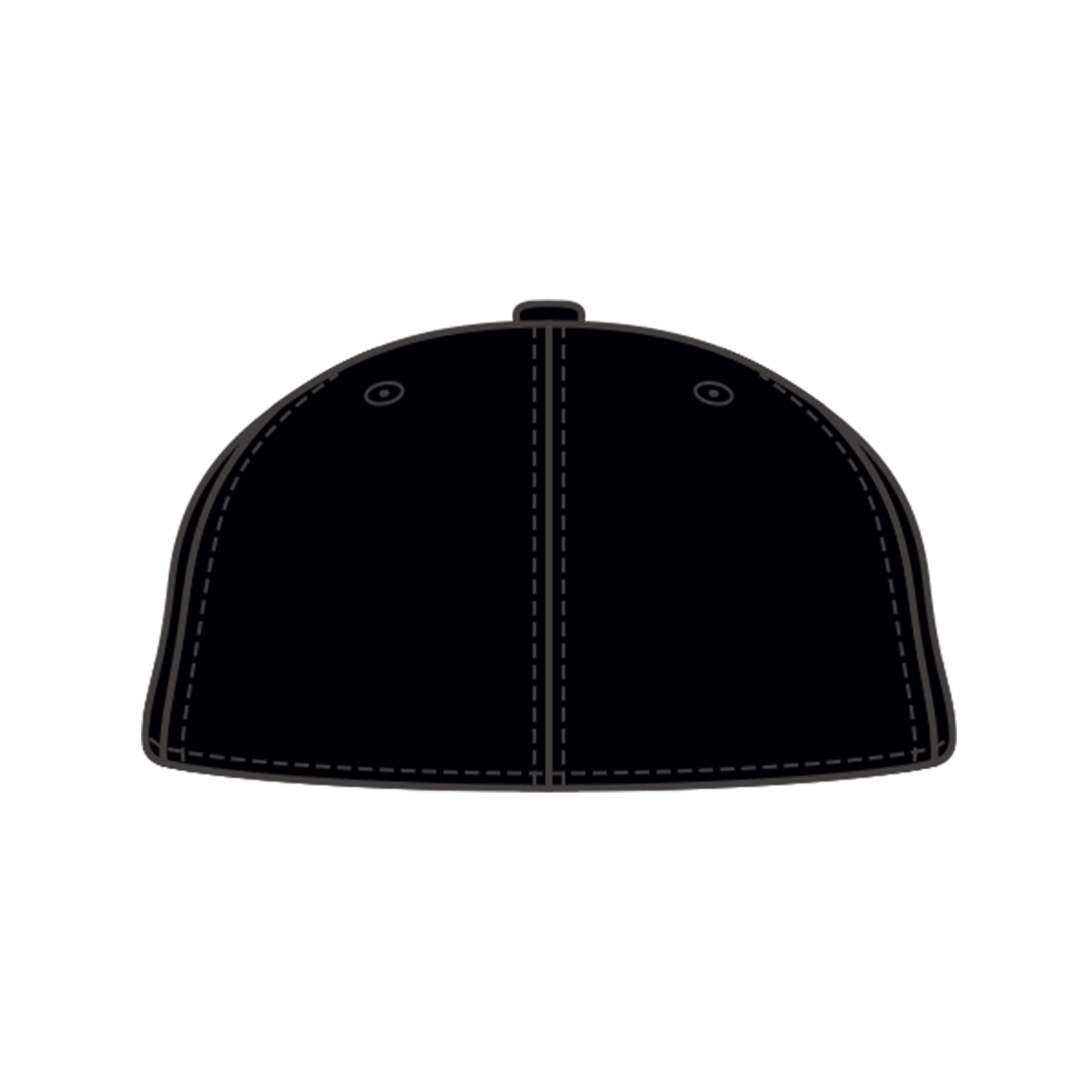 Knights Black Fitted Hat