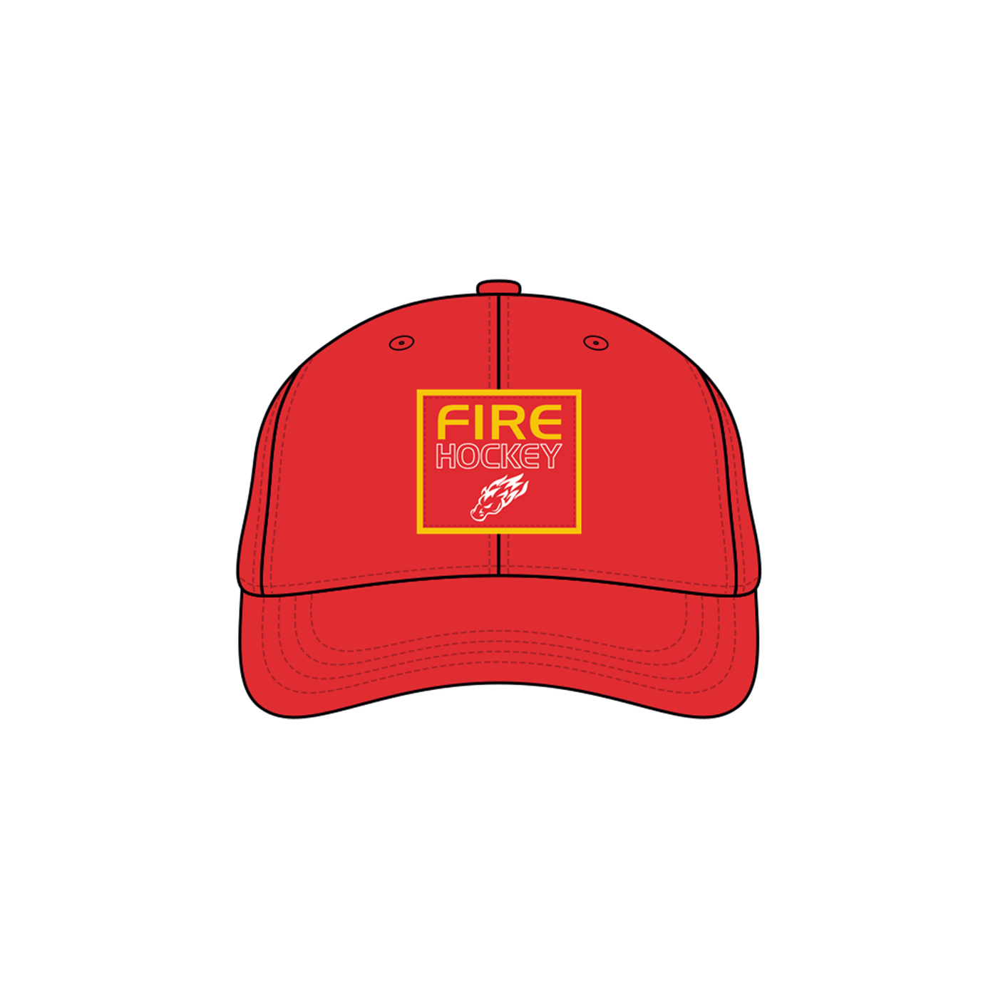 PUKKA RED PATCH SNAPBACK - FIRE