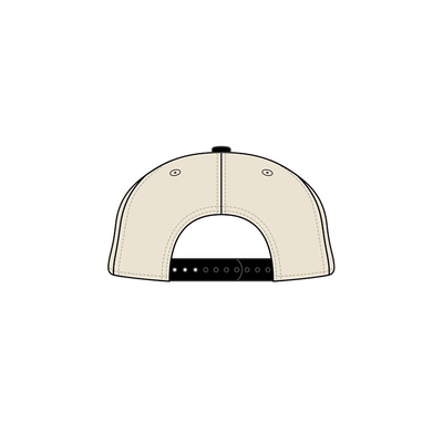 PUKKA CREAM/BLK SNAPBACK - COCHRANE