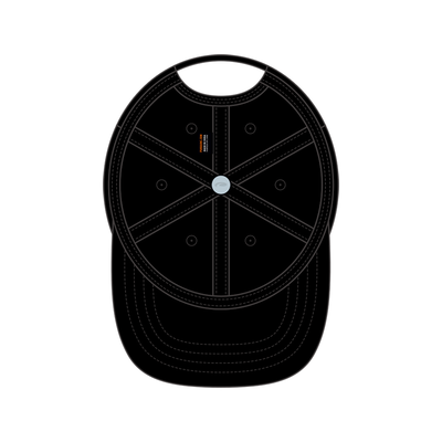 PUKKA BLACK ADJUSTABLE FIT HAT - INFERNO