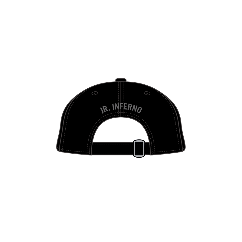 PUKKA BLK/BLK ADJUSTABLE FIT HAT - INFERNO