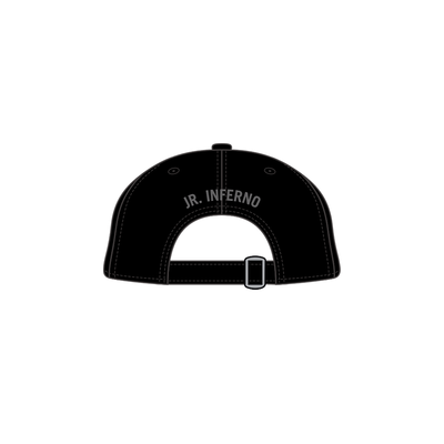 PUKKA BLK/BLK ADJUSTABLE FIT HAT - INFERNO