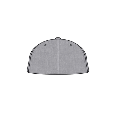 PUKKA GREY STRETCH FIT CAP - SCRA