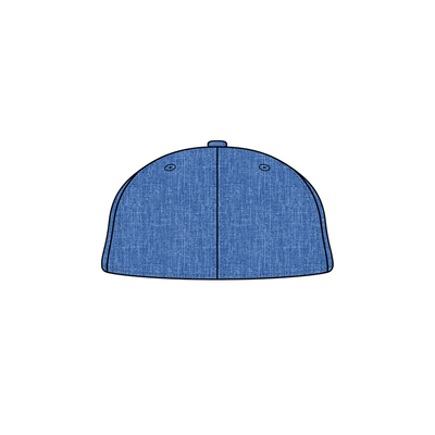 PUKKA BLUE STRETCH FIT CAP - SCRA