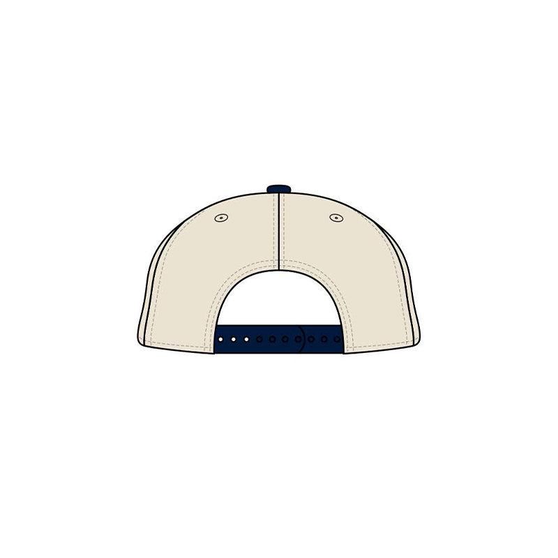 PUKKA CREAM/NVY SNAPBACK- NWW