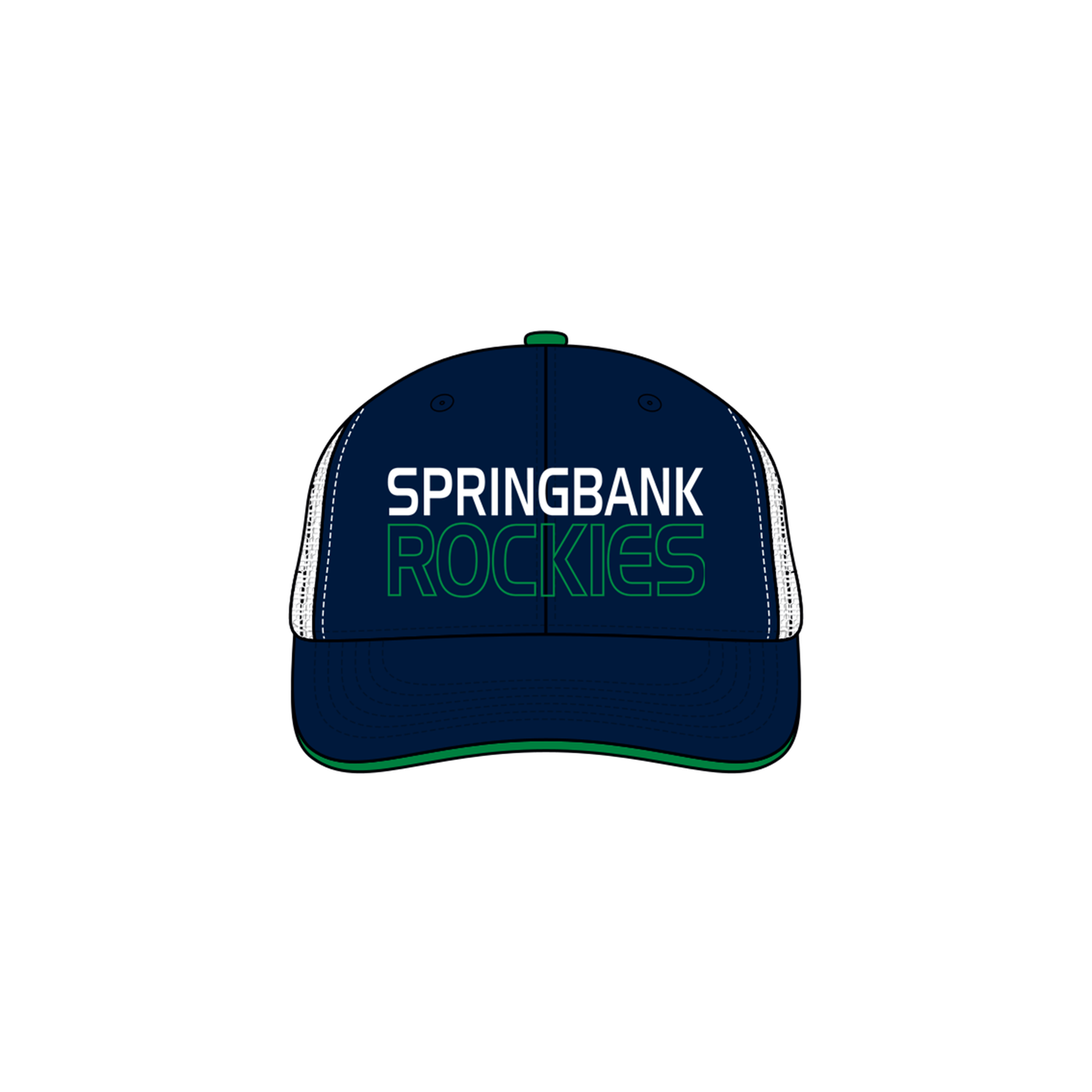 PUKKA NAVY/WHITE SNAPBACK - SPRINGBANK