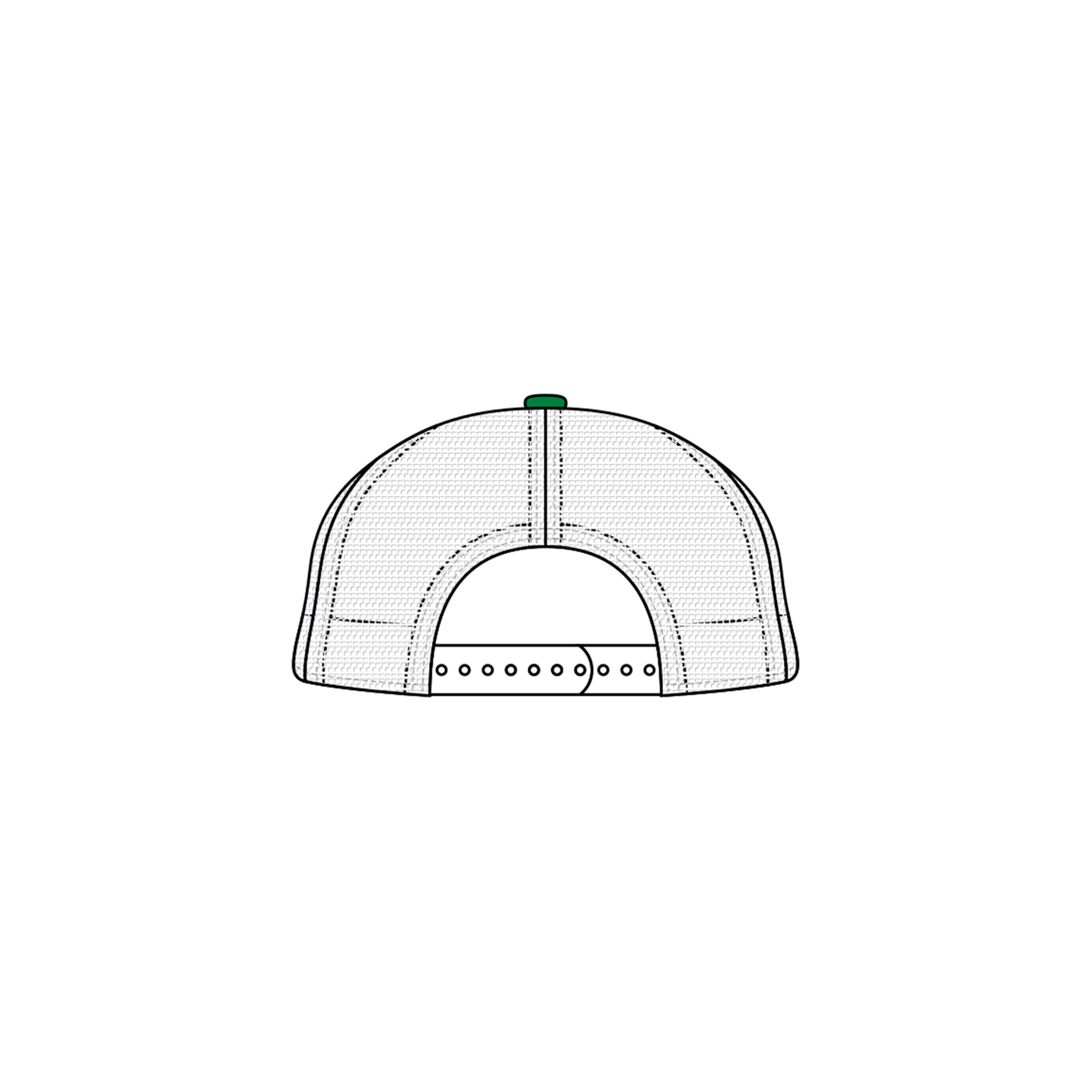 PUKKA NAVY/WHITE SNAPBACK - SPRINGBANK