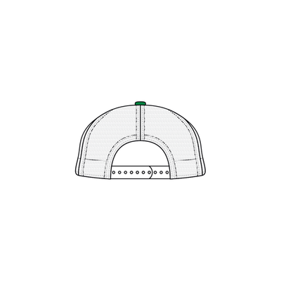 PUKKA NAVY/WHITE SNAPBACK - SPRINGBANK