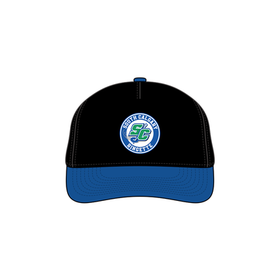 PUKKA BLACK/BLUE PATCH HAT - SCRA