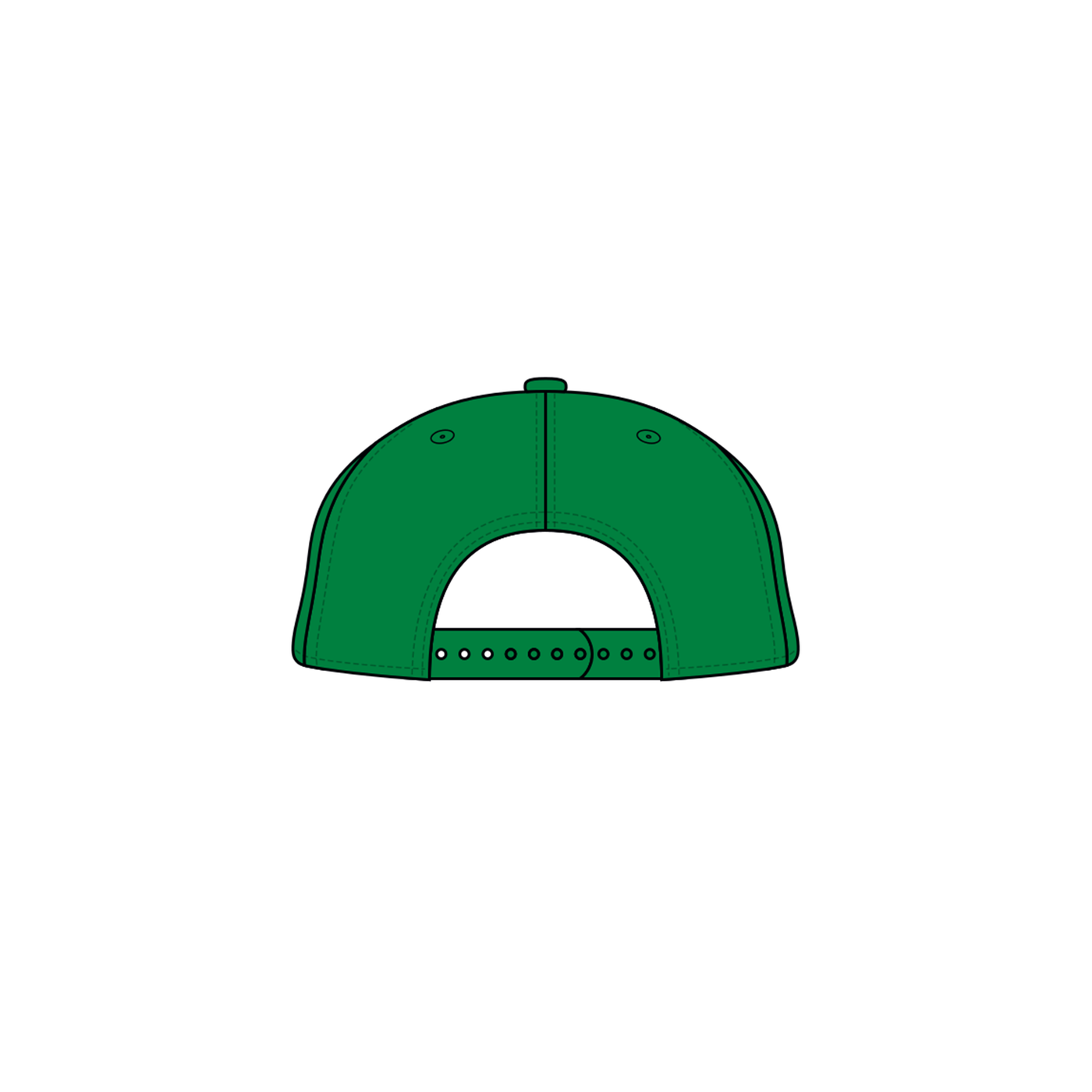 PUKKA GREEN SNAPBACK - SPRINGBANK