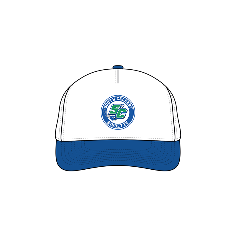 PUKKA WHITE/BLUE PATCH HAT - SCRA