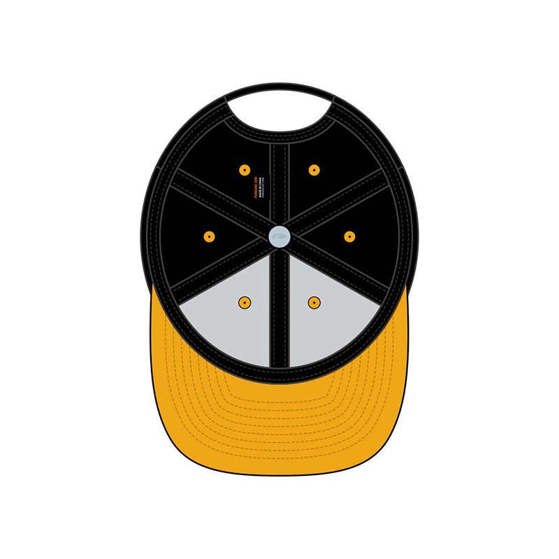 PUKKA BLACK/YELLOW SNAPBACK