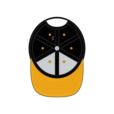 PUKKA BLACK/YELLOW SNAPBACK