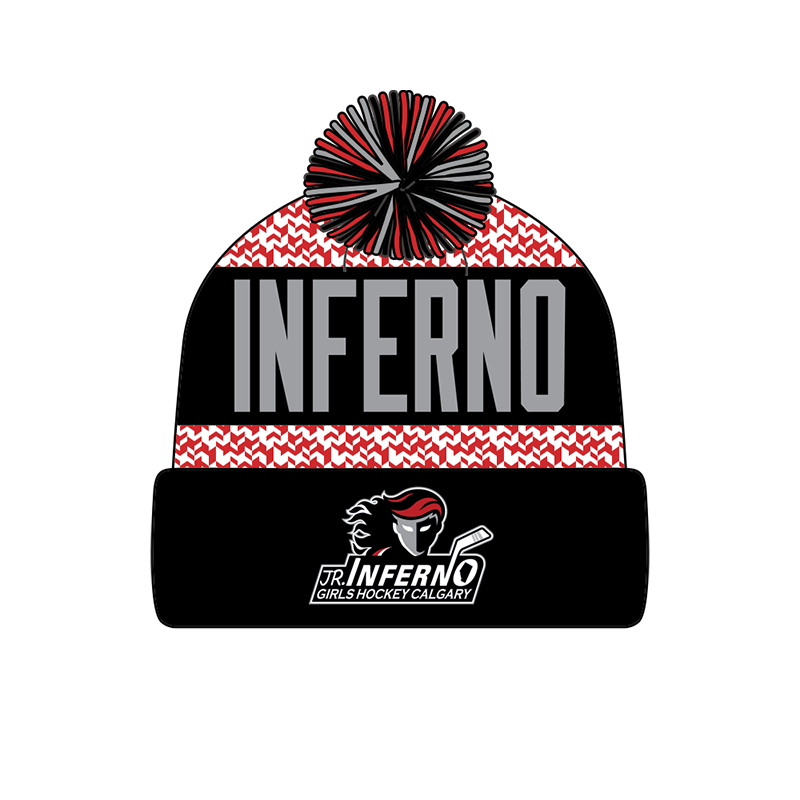 PUKKA BLACK/RED MARLED POM - INFERNO