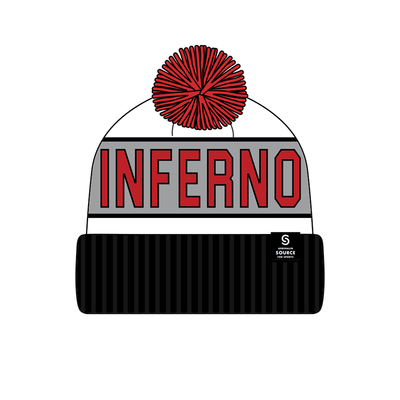 PUKKA BLACK/WHT/RED POM - INFERNO