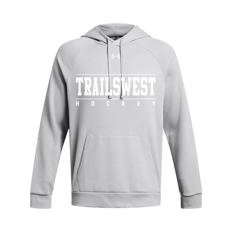 UA RIVAL FLEECE YOUTH HOODIE - TRAILS WEST