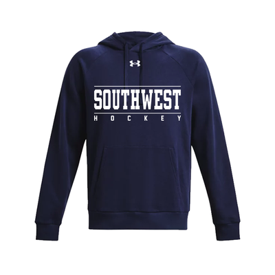 UA RIVAL FLEECE YOUTH HOODIE - SOUTHWEST