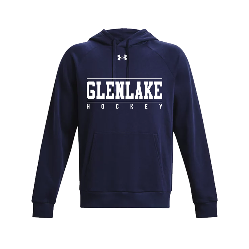 UA RIVAL FLEECE HOODIE - GLENLAKE