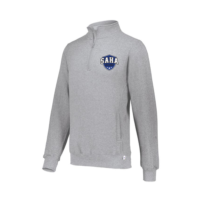 RUSSELL DRI-POWER 1/4 ZIP - SAHA